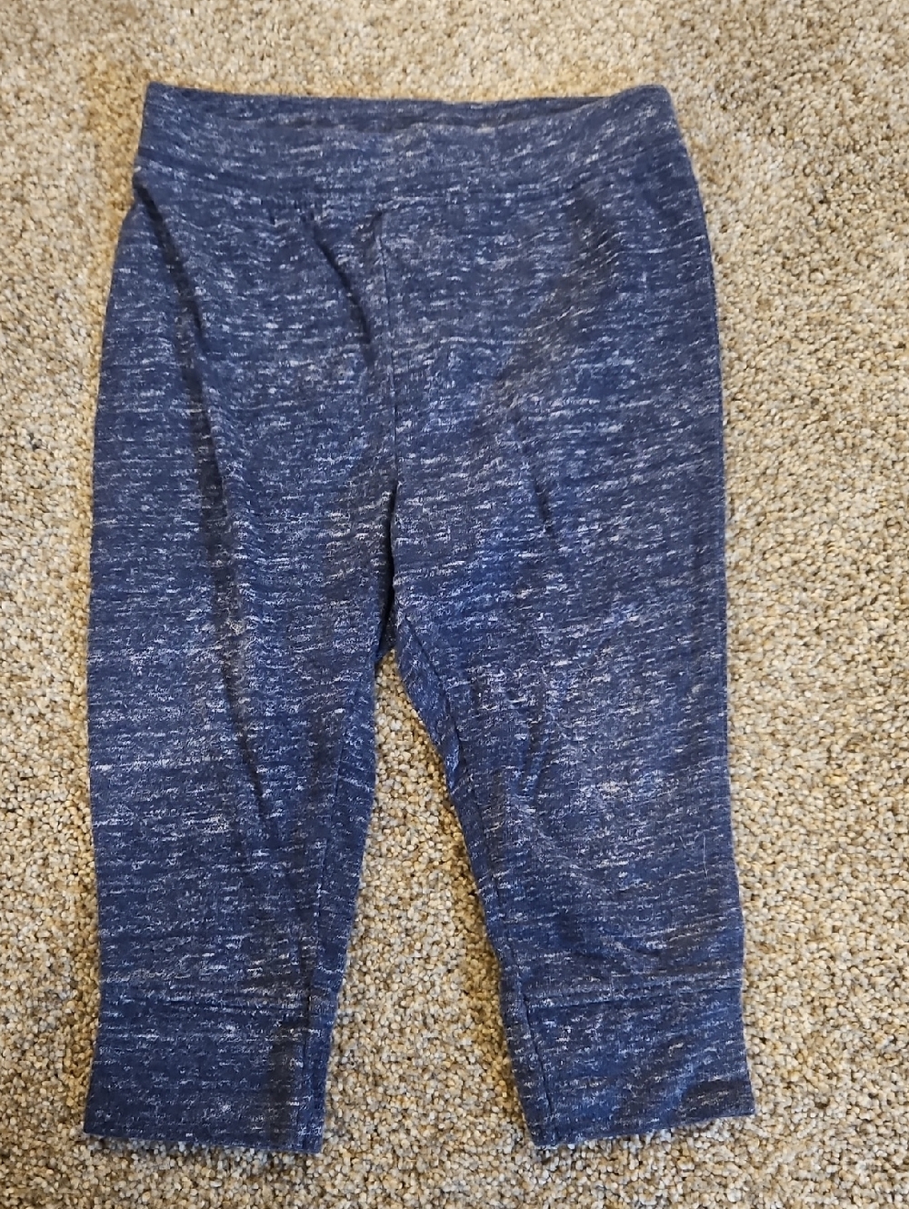 Old Navy Heathered Navy Girls' Leggings